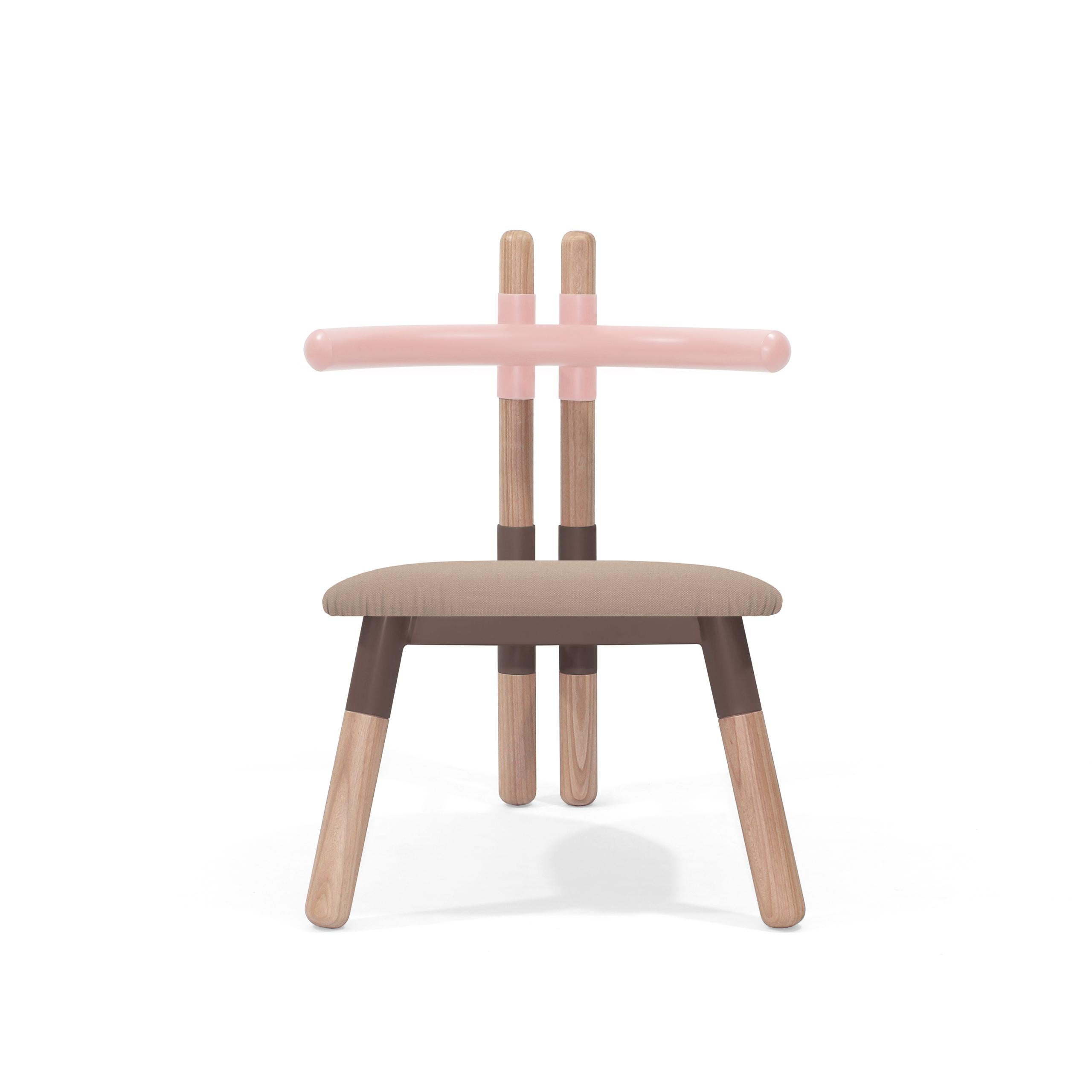 Gepolsterter PK13-Sessel, zweifarbige Stahlstruktur und Holzbeine von Paulo Kobylka im Angebot 2