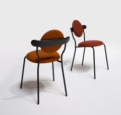 Upholstered "Planet" Chair, Jean-Baptiste Souletie