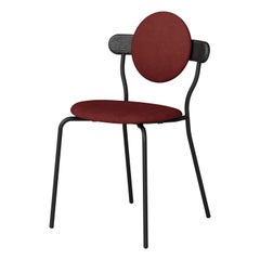 Upholstered "Planet" Chair, Jean-Baptiste Souletie