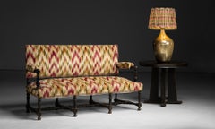 Upholstered Settee, France 1880