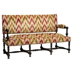 Upholstered Settee, France 1880