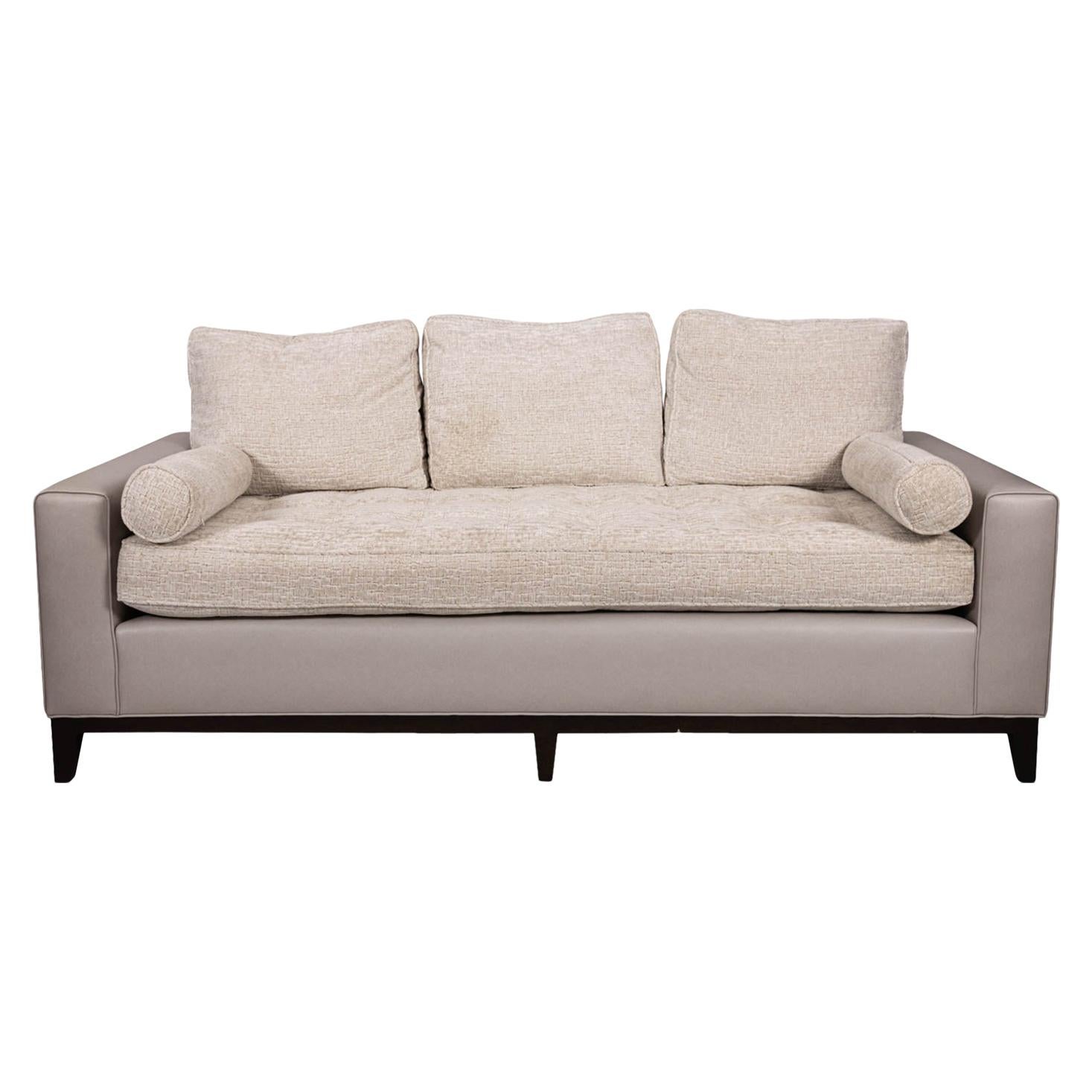 Upholstered Sofa by Masters Interiors For Sale