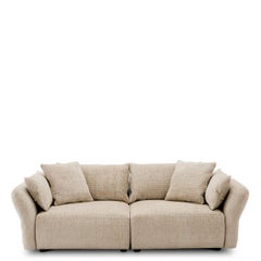 Upholstered Sofa Cream Color