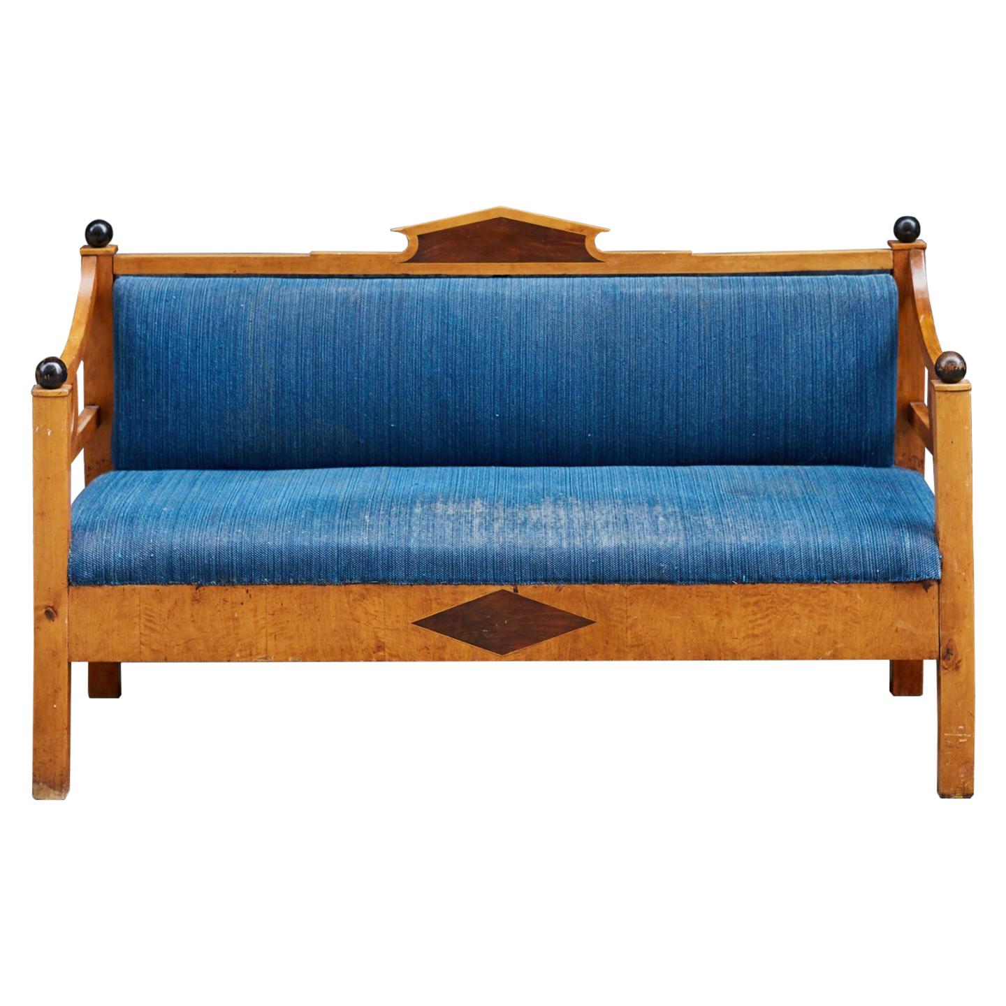 Upholstered Swedish Bench