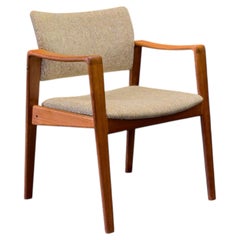 Upholstered Teak Chair by Komfort