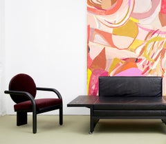 Butaca Theia tapizada en roble ebonizado by Cultivation Objects