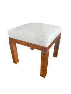 Paire de repose-pieds en forme de colonne, Italie, années 1930