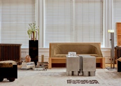 Maple-Framed Perception Bench or Loveseat by Known Work w/Customizable Fabric