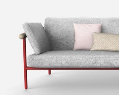 Gepolstertes Sofa „X-Rays“ von Alain Gilles