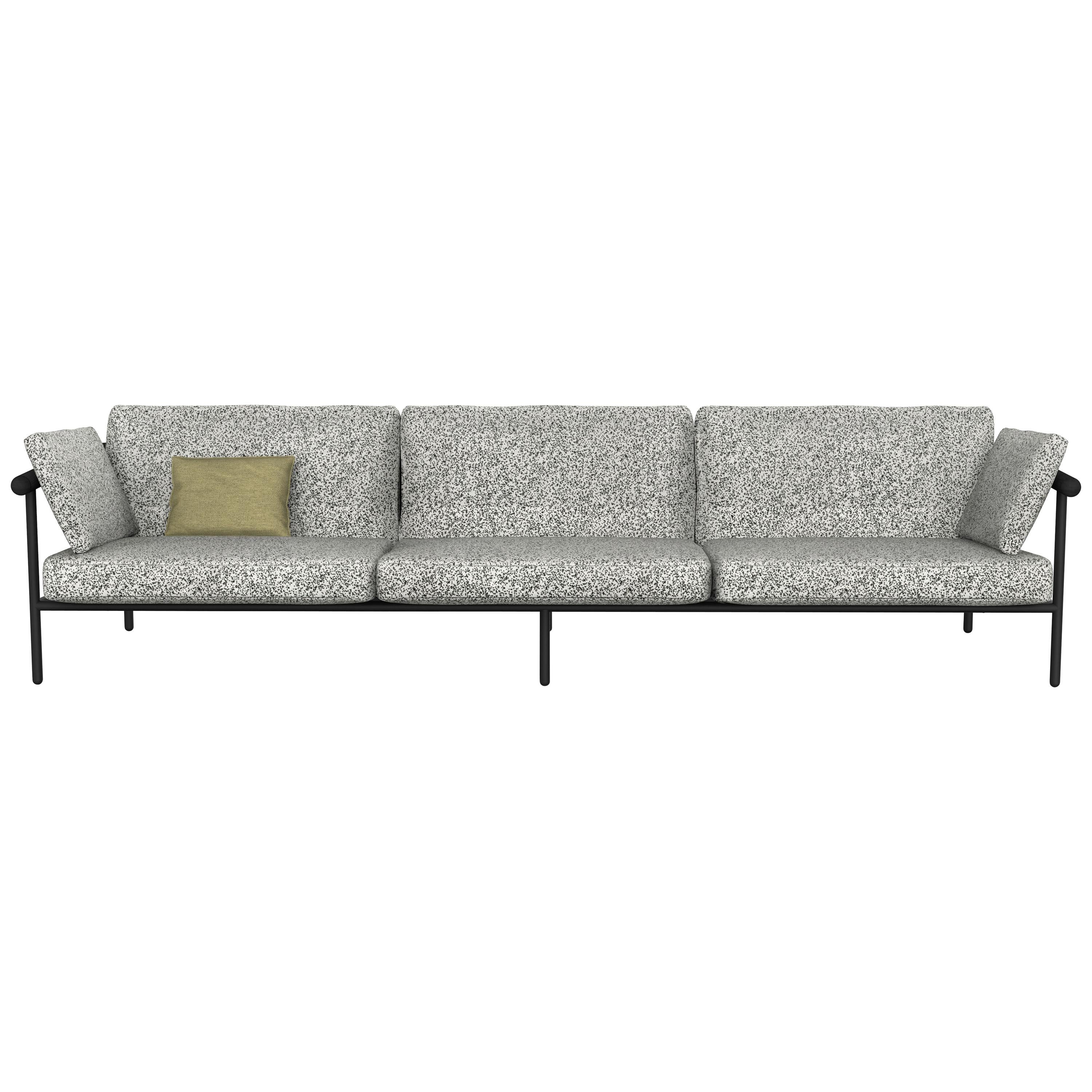 Upholstered "X-Rays" Sofa, Alain Gilles For Sale