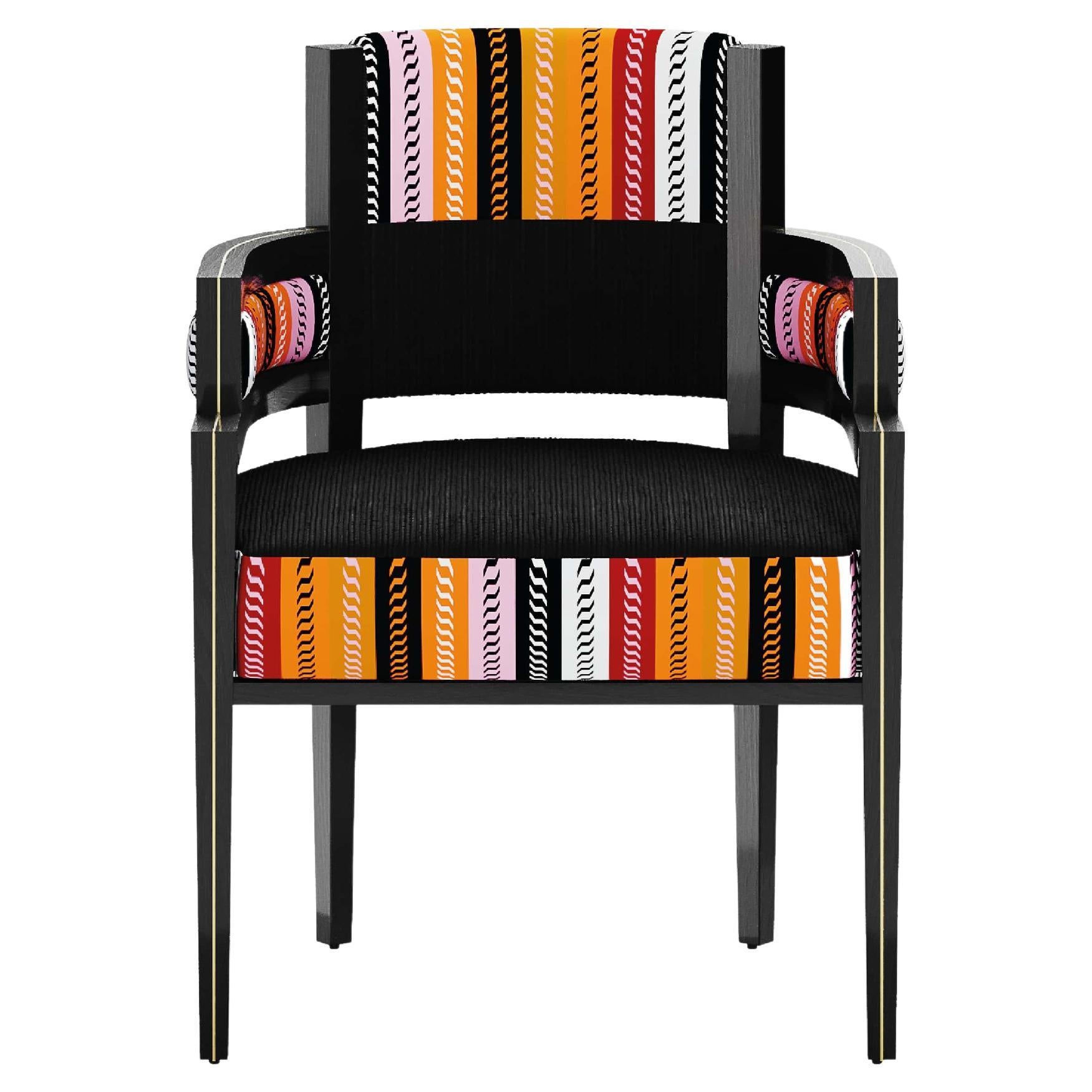 Chaise haut de gamme tapissée et traditionnelle portugaise en vente