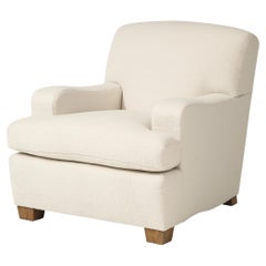 Upholstery, Solid Wood, and Oak "Imlay" Armchair by Robert Stilin, Made to Order