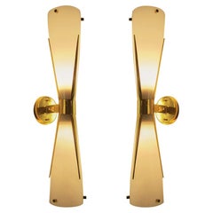 Uplight and Downlight Double Cone Wall Lights, Italy
