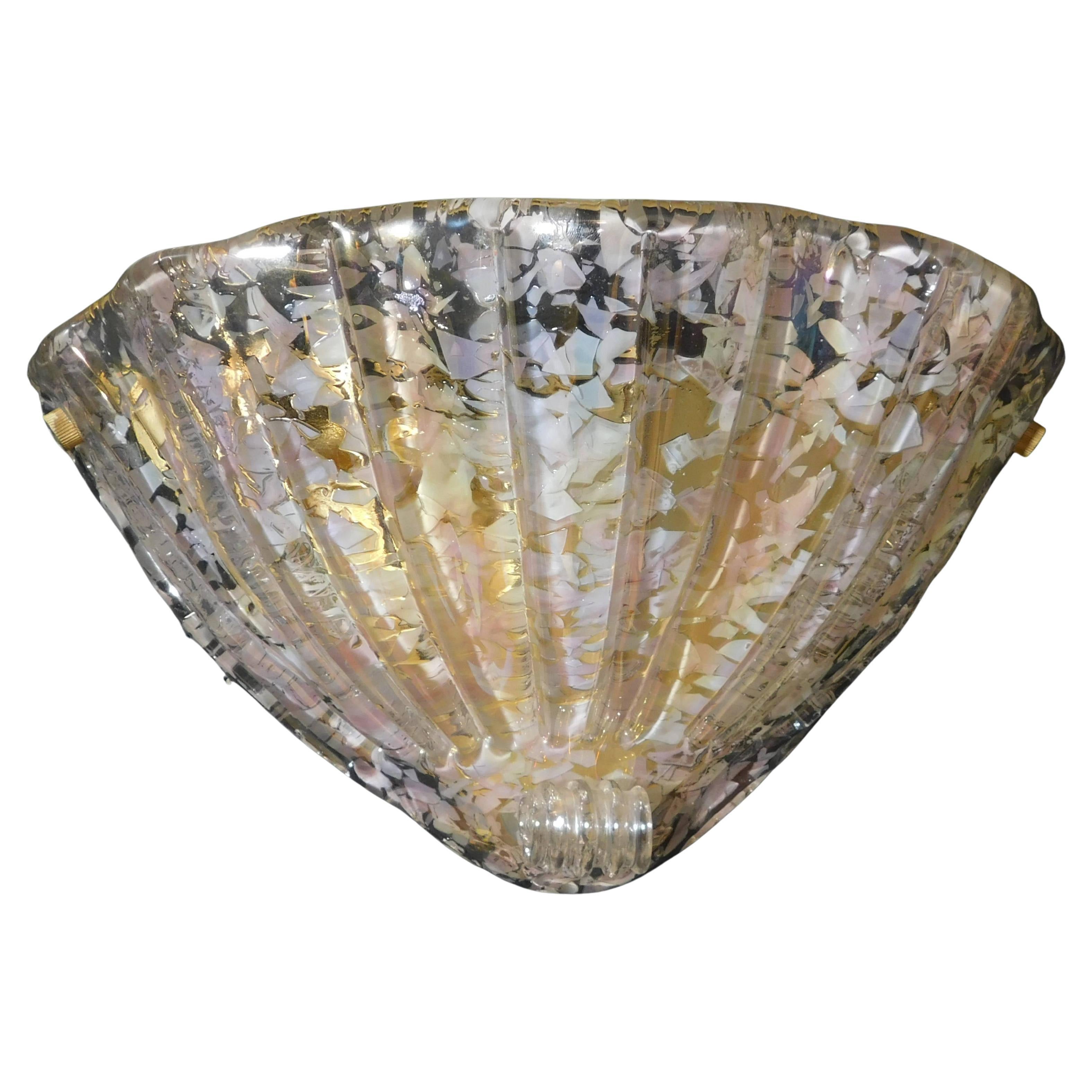 Uplight Murano Sconces, 3 Available
