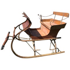 Antique Upper Austrian Snow Sledge or Horse Sledge