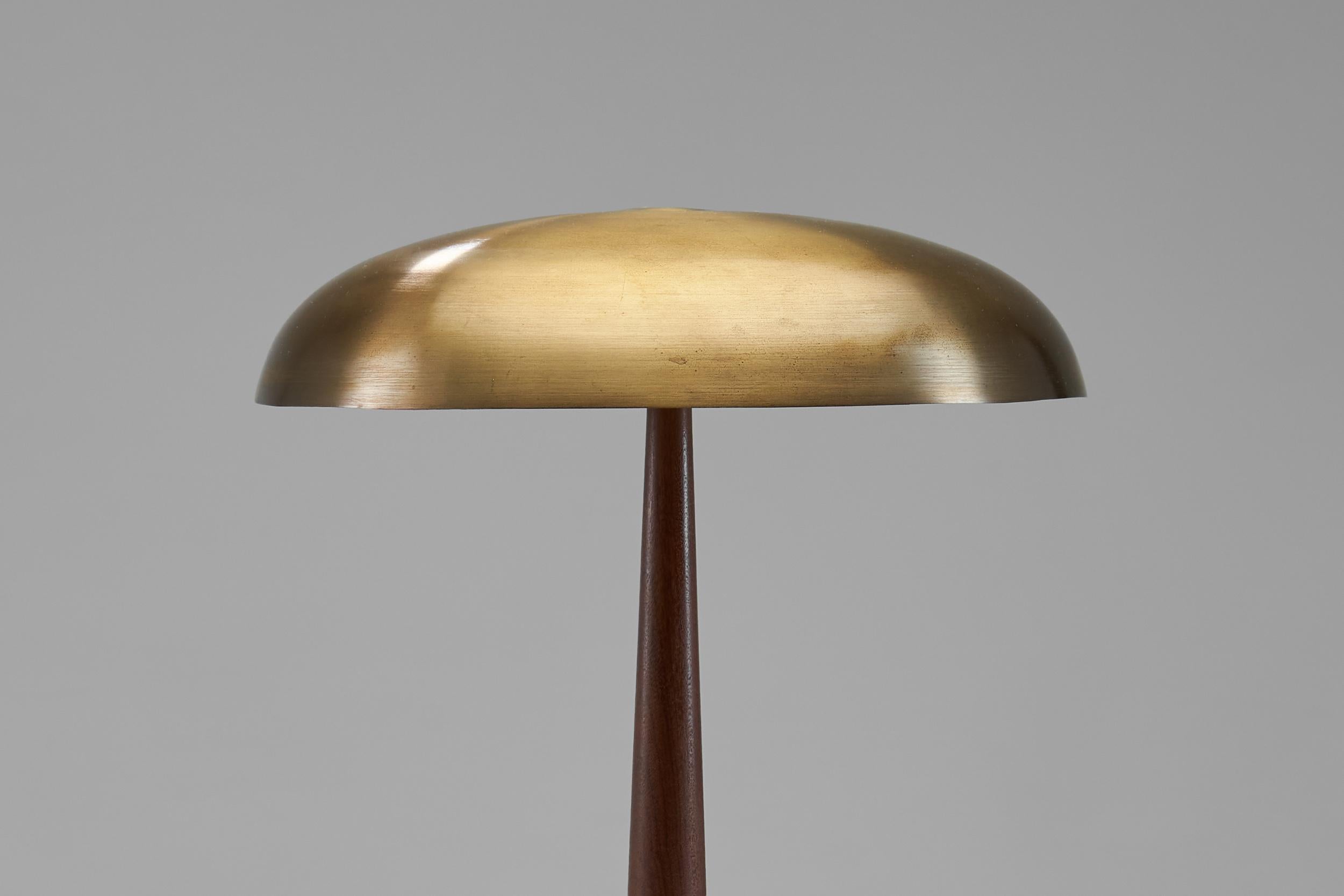 Uppsala Armaturfabrik Modell „59402“ Tischlampe, Schweden 1950er Jahre im Angebot 2