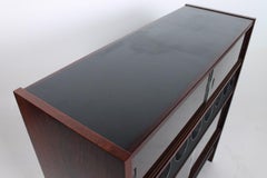 Upright Bar in Rosewood with Formica Top and Original Interior, 1960´s, Vintage