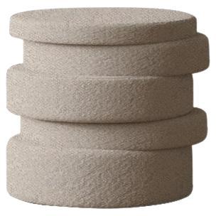 Ups Pouf Beige by Hermhaus For Sale