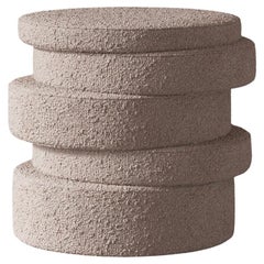 Ups Pouf Salmon Pink by Hermhaus