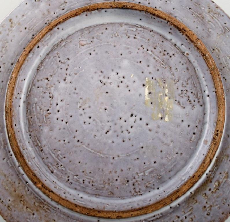 Swedish Upsala-Ekeby Bowl in Glazed Ceramics, Mid-20th C