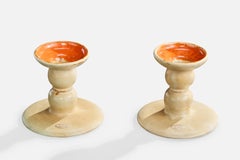 Upsala Ekeby, Candlesticks, Ceramic, Sweden, 1930s