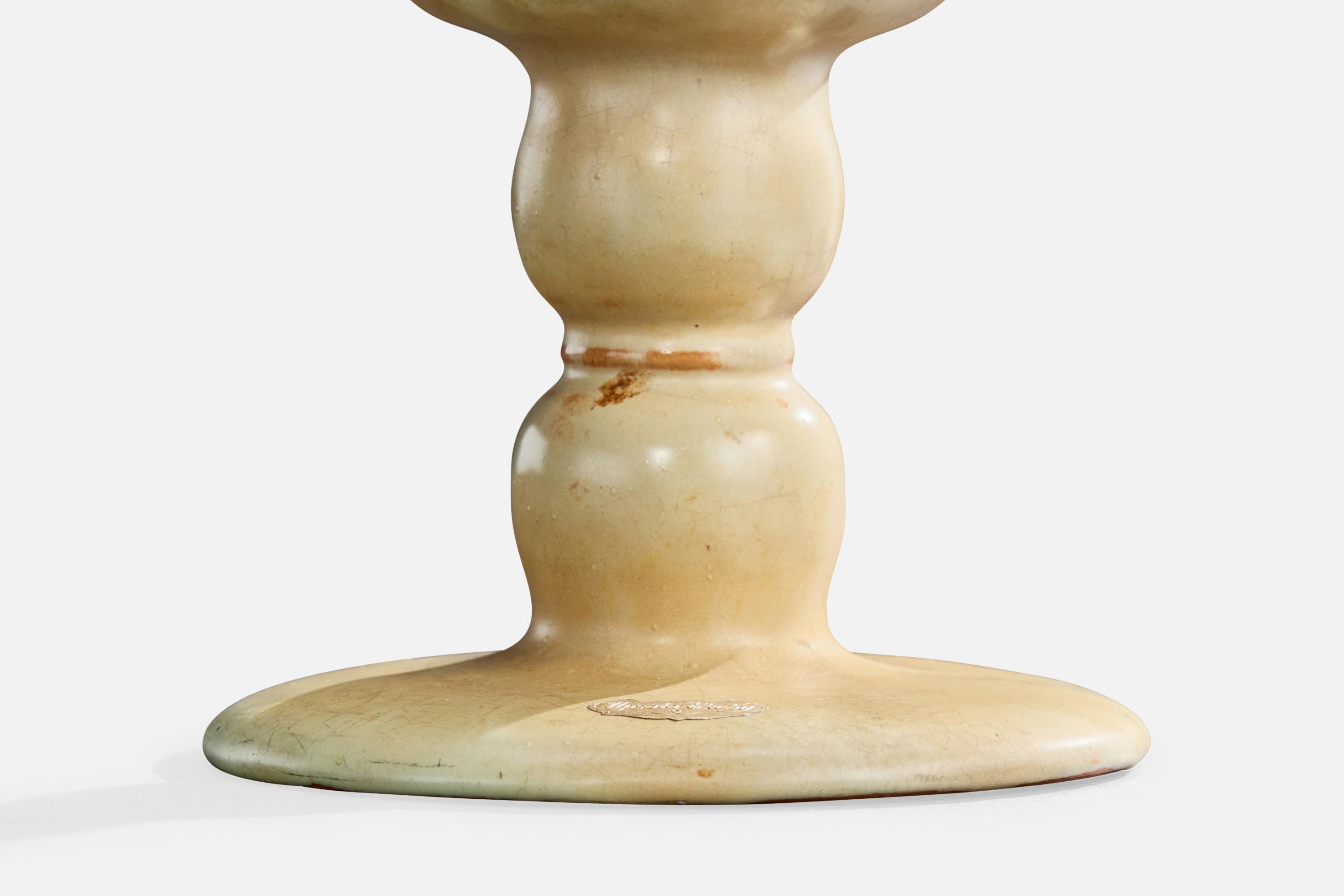 Upsala Ekeby, Candlesticks, Ceramic, Sweden, 1930s in vendita 2