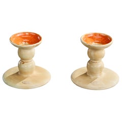 Upsala Ekeby, Candlesticks, Ceramic, Sweden, 1930s
