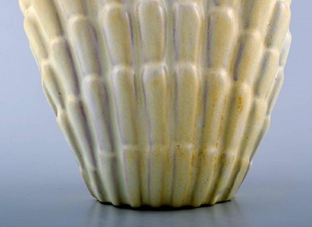 20th Century Upsala-Ekeby Ceramic Vase in Art Deco Style
