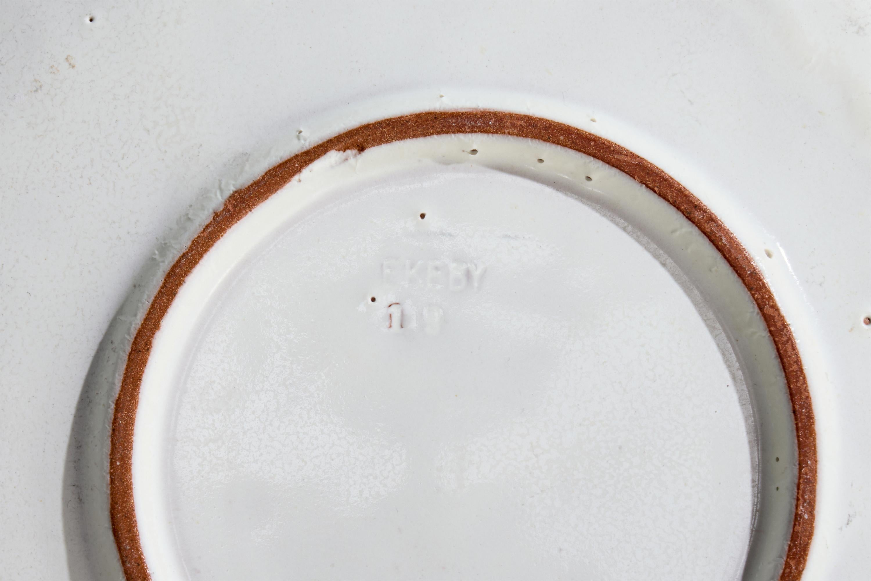 Upsala Ekeby, Piatto, Ceramica, Svezia, anni '30 in vendita 1