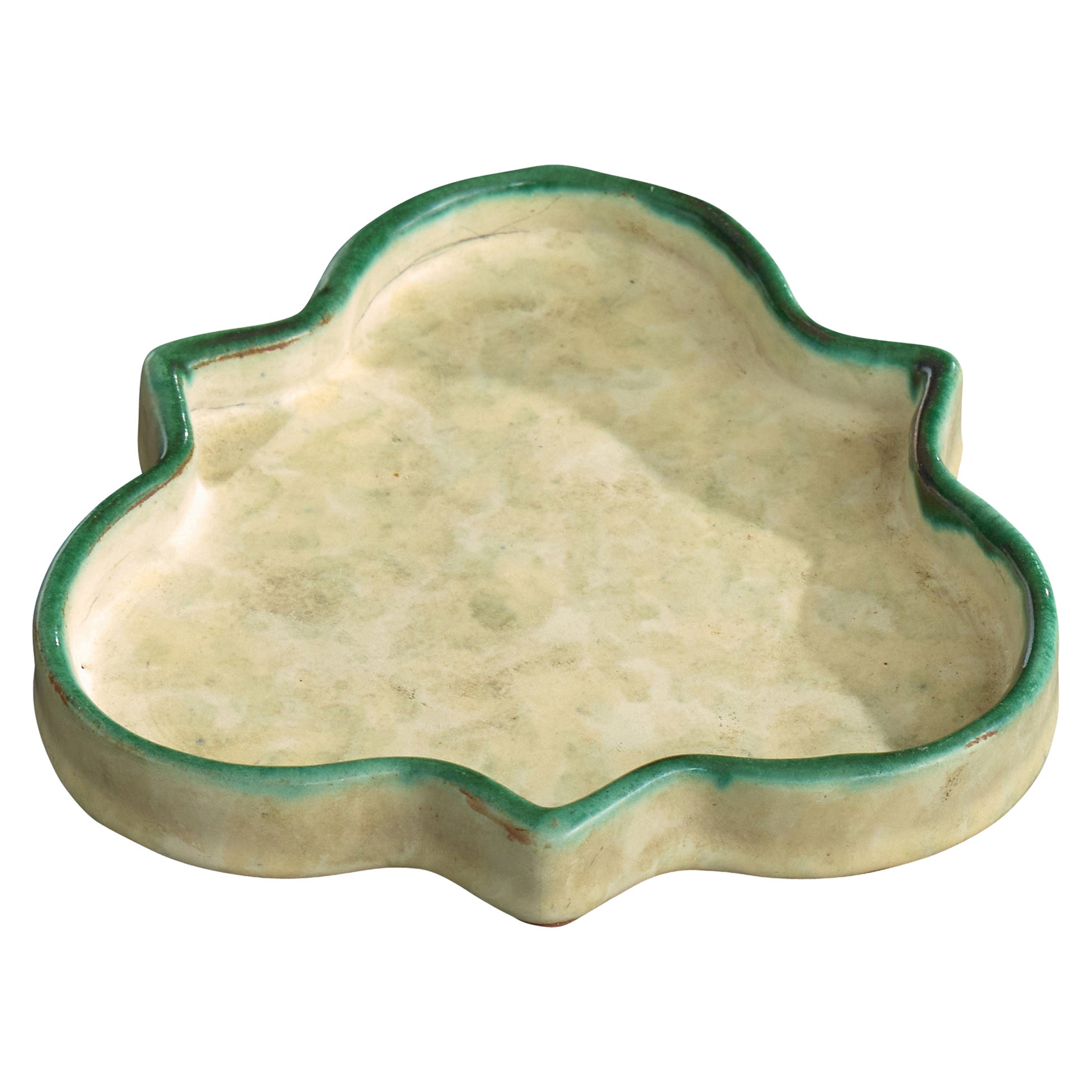 Upsala Ekeby, Dish, Earthenware, Sweden, 1930s For Sale