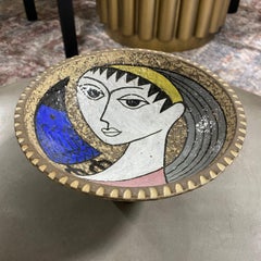 Upsala Ekeby Mari Simmulson Signed Swedish Scandinavian Mid-Century Modern Bowl (bol)