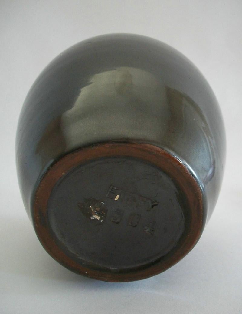 UPSALA EKEBY - Mid Century Studio Ceramic Vase - Sweden - Circa 1950 For Sale 3
