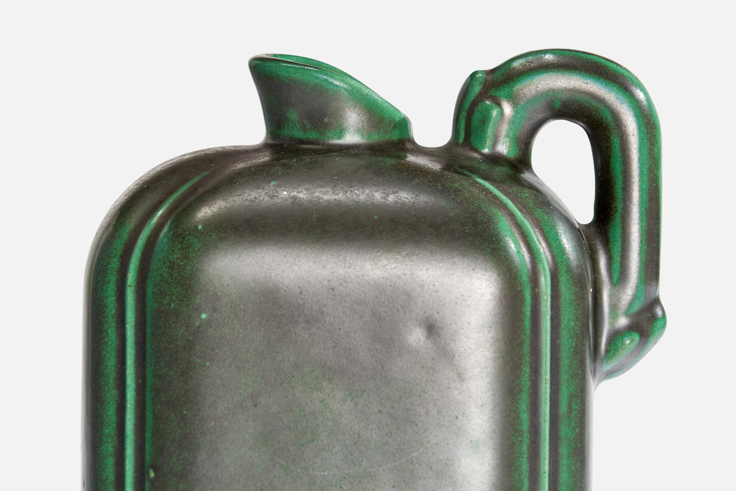 Metà XX secolo Upsala Ekeby, Brocca, Terracotta, Svezia, anni '30 in vendita