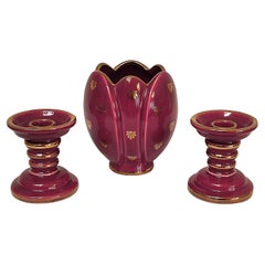 Upsala-Ekeby Set of Three Ceramic Pieces