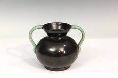 Upsala Ekeby Swedish Art Pottery Vase Vintage Art Deco Scandinavian Design