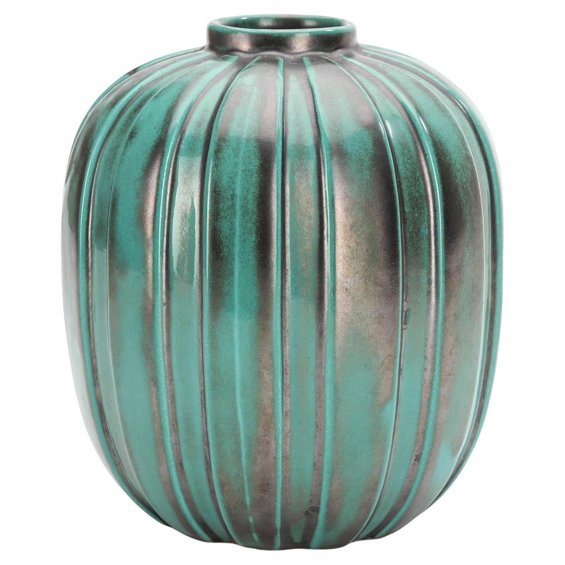 Vaso Upsala Ekeby, smalto Greene
Greene, Svezia, anni
30