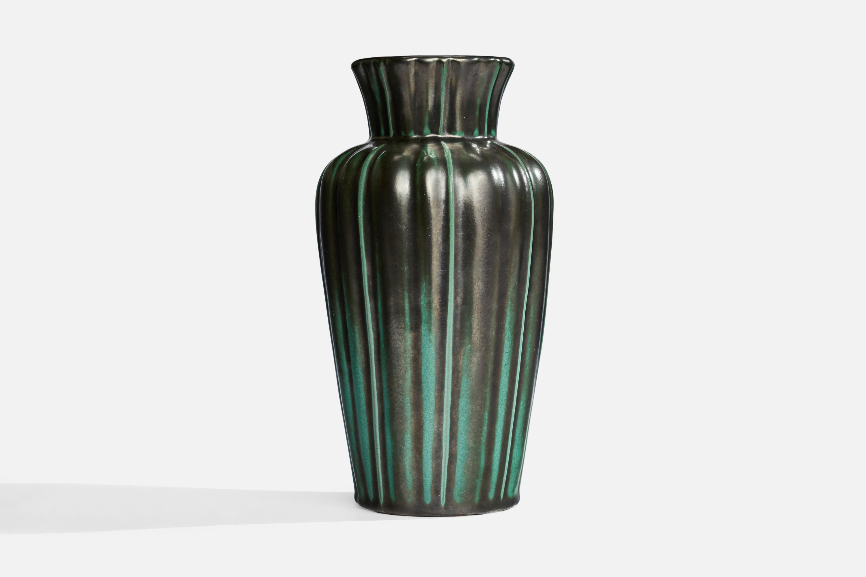 Upsala Ekeby, Vase, Steingut, 1930er-Jahre (Tonware) im Angebot