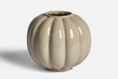 Upsala Ekeby, Vase, Earthenware, Sweden, 1930s