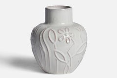 Upsala Ekeby, Vase, Steingut, Schweden, 1930er Jahre
