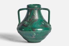 Upsala Ekeby, Vase, Steingut, Schweden, 1930er Jahre