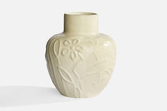 Upsala Ekeby, Vase, Earthenware, Sweden, 1930s