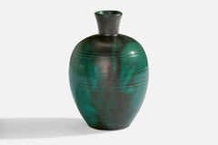 Upsala Ekeby, Vase, Earthenware, Sweden, 1930s