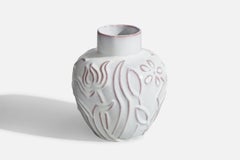 Upsala Ekeby, Vase, Earthenware, Sweden, 1930s