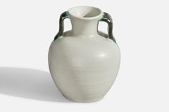 Upsala Ekeby, Jarrón, loza, Suecia, década de 1930