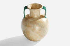 Upsala Ekeby, Vase, Earthenware, Sweden, 1930s