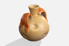 Upsala Ekeby, Vase, Earthenware, Sweden, 1930s