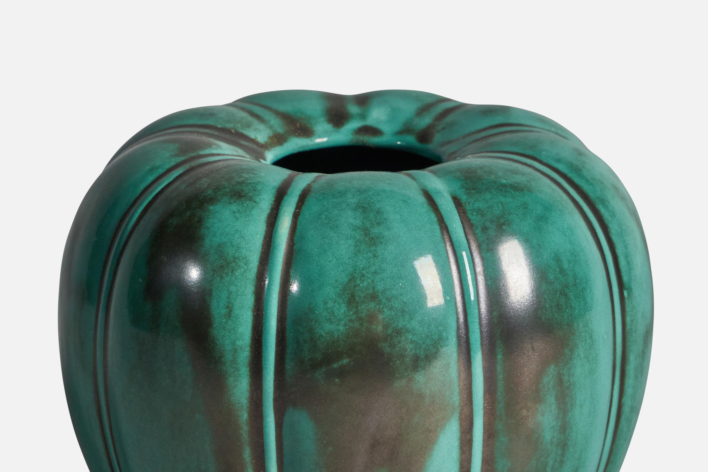 Suédois Vase en faïence de Upsala Ekeby, Suède, années 1930 en vente