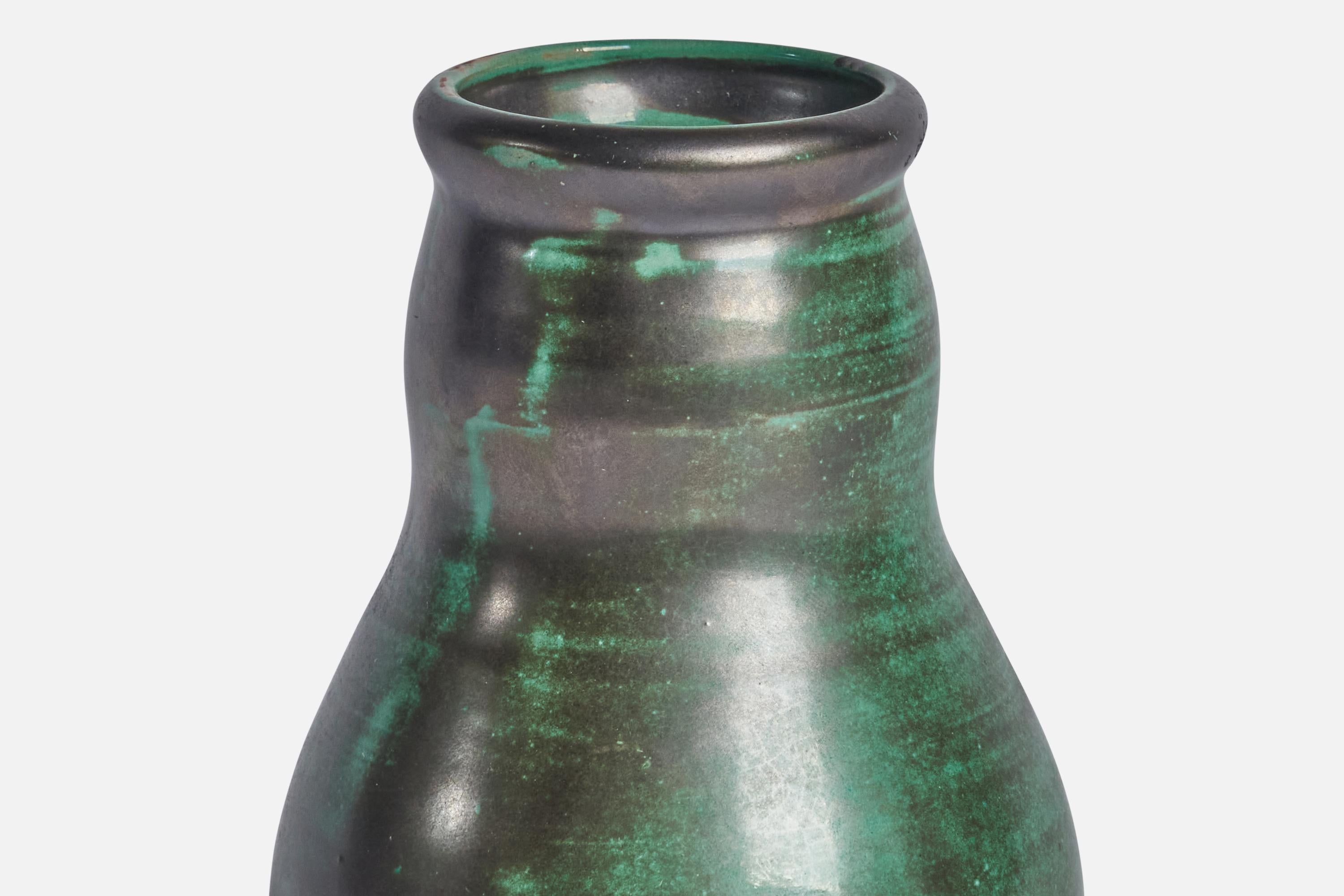 Svedese Upsala Ekeby, Vaso, Terracotta, Svezia, anni '1930 in vendita