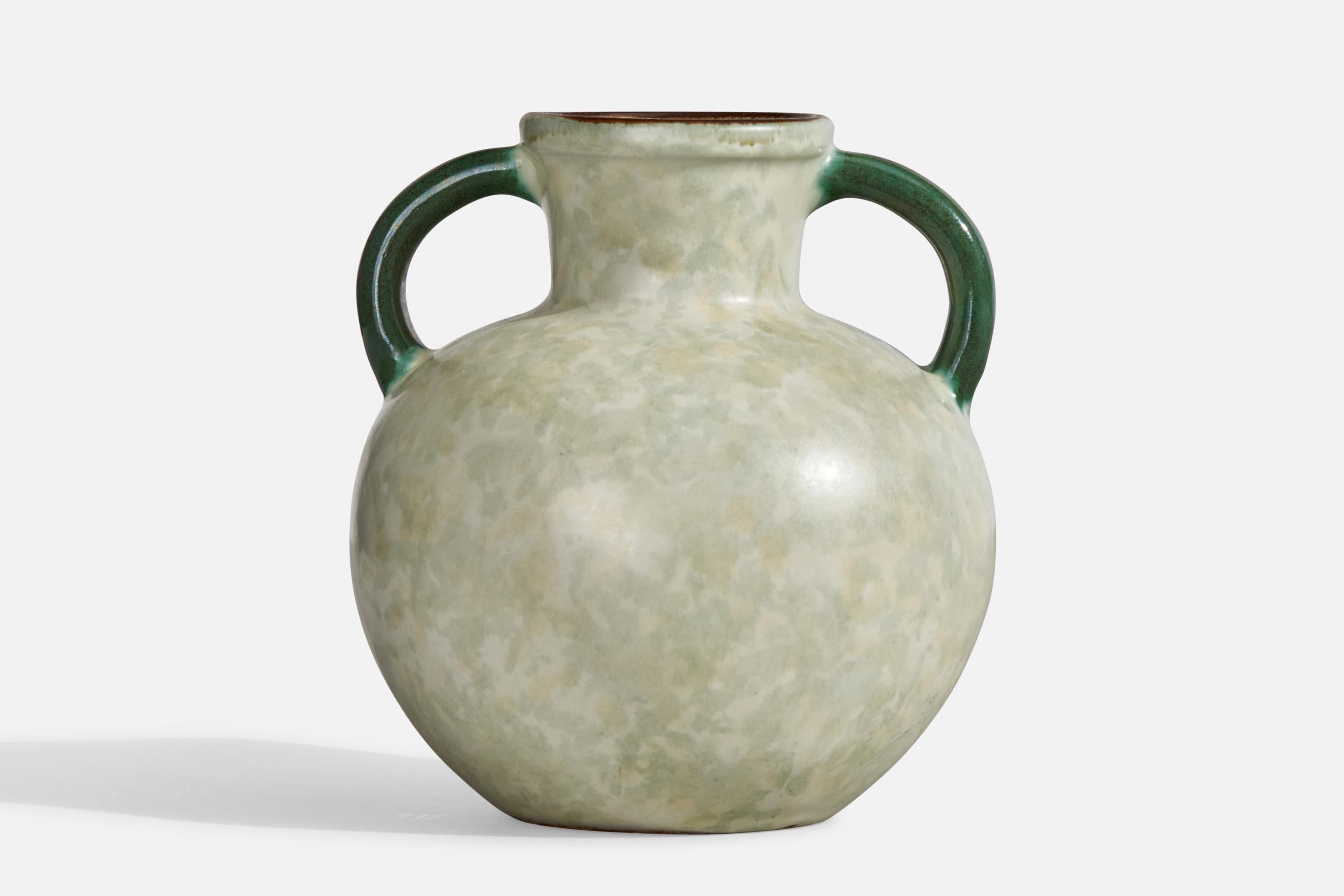 Svedese Upsala Ekeby, Vaso, Terracotta, Svezia, anni '1930 in vendita