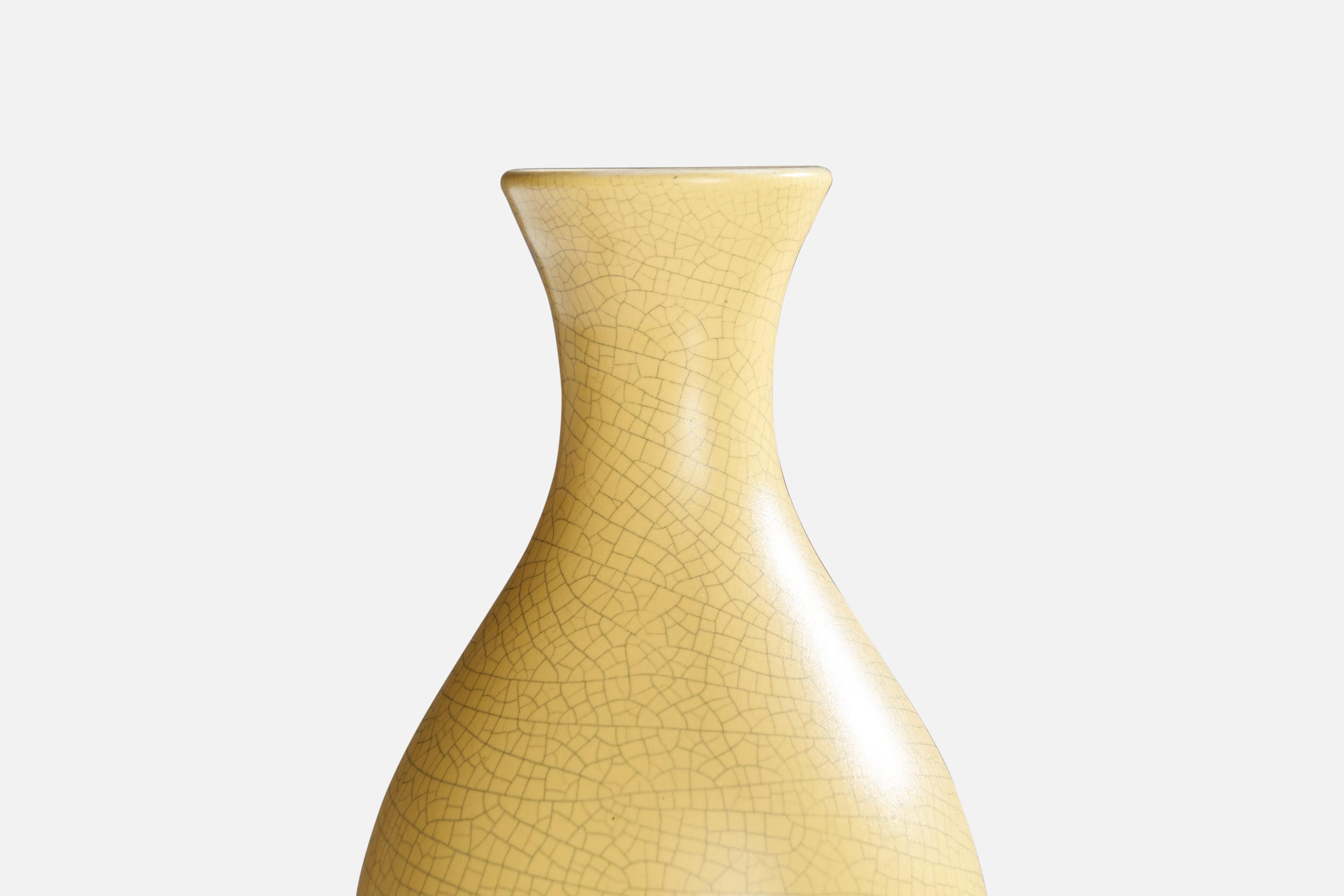 Svedese Upsala Ekeby, Vaso, Terracotta, Svezia, anni '1930 in vendita